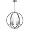 Cwi Lighting Elton 6 Light Chandelier With Satin Nickel Finish 9951P19-6-606 - alternate 5